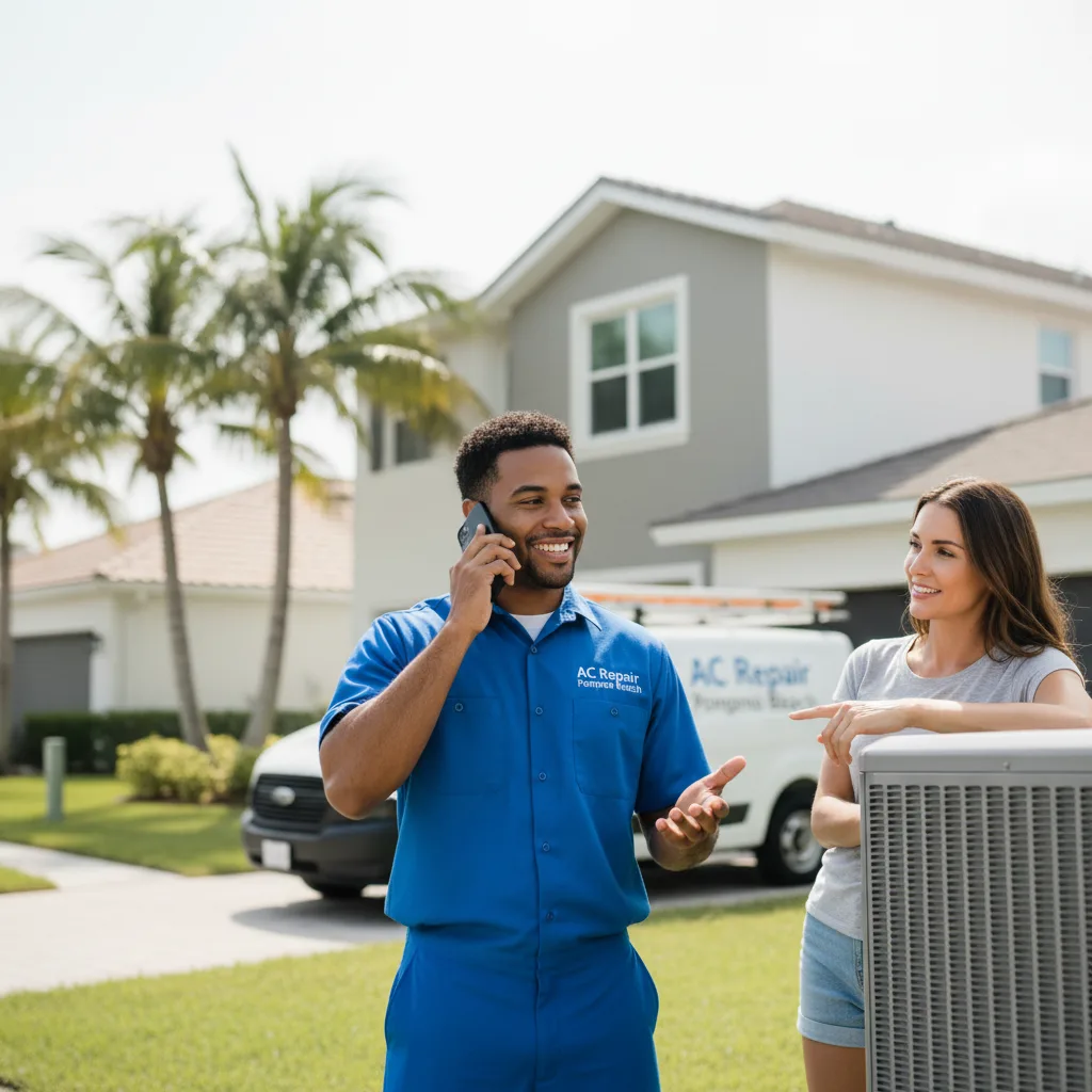 AC Repair Pompano Beach customer support in Stoughton